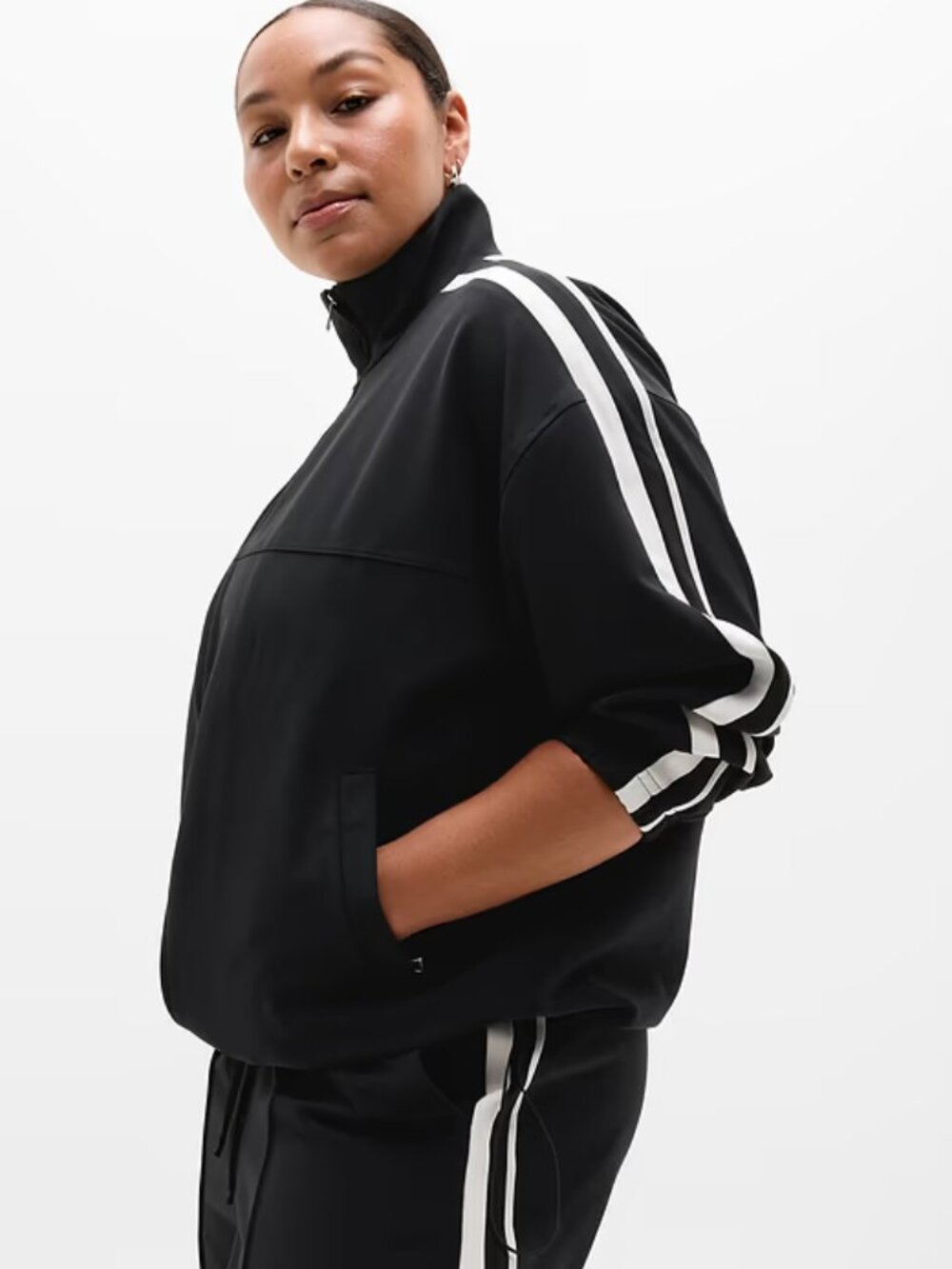 ATHLETA MVP Track Jacket Size Small